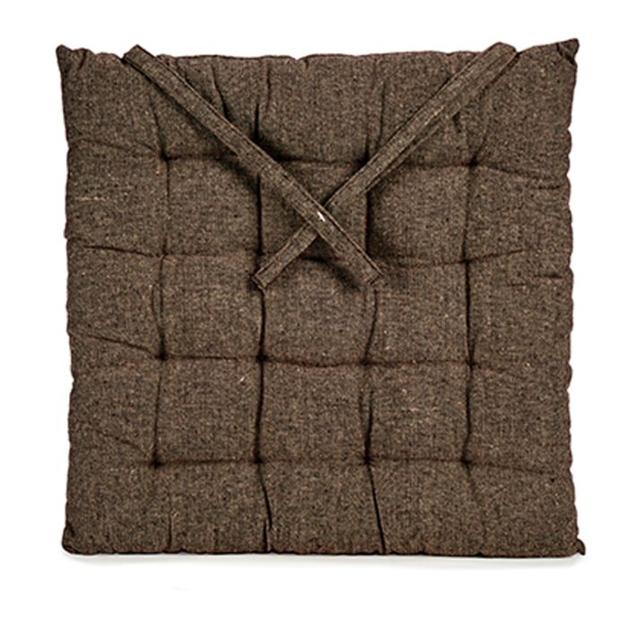 Cojin Silla Liso Marron Giftdecor 40X5CM (12 Unidades) Cojin Silla Liso Marron Giftdecor 40X5CM (12 Unidades)