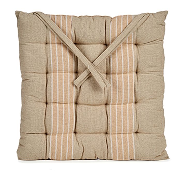 Cojin Silla Rayas Crema Giftdecor 40X5CM (12 Unidades) Cojin Silla Rayas Crema Giftdecor 40X5CM (12 Unidades)