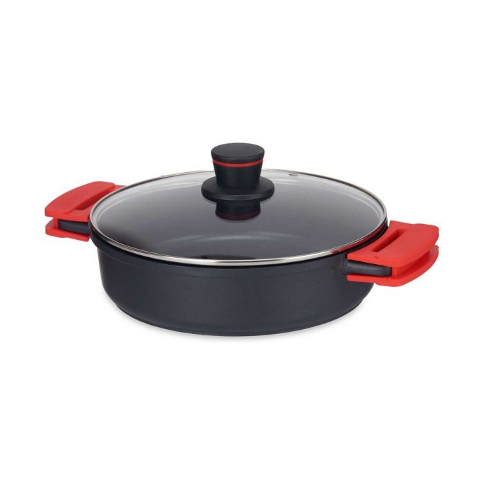Cacerola Molten Negro Aluminio (28 x 7,5 cm) Cacerola Molten Negro Aluminio (28 x 7,5 cm)