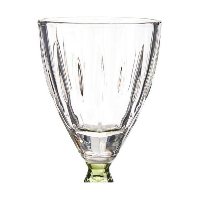 Copa de vino Exotic Transparente Cristal Verde 275 ml 1