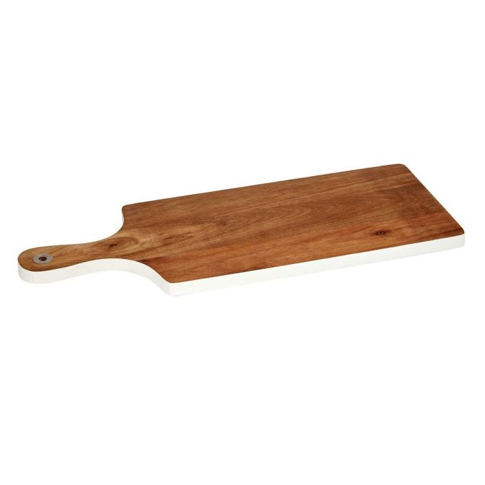 Tabla Cortar Madera Borde Blanco 45Cm Kinvara (12 Unidades) Tabla Cortar Madera Borde Blanco 45Cm Kinvara (12 Unidades)