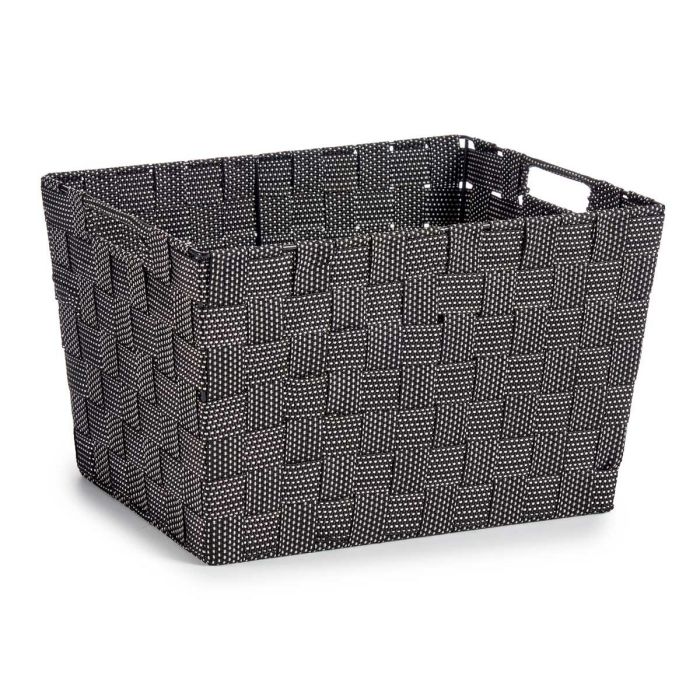 Cesta de Tela Kipit Grande Negro 35x20x25 cm - Capacidad 10L (12 Unidades) Cesta de Tela Kipit Grande Negro 35x20x25 cm - Capacidad 10L (12 Unidades)