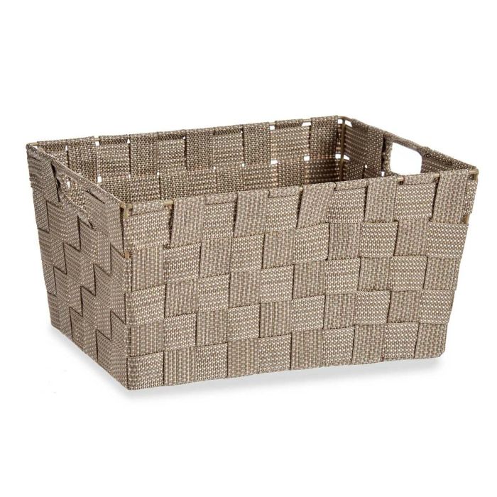 Cesta de Tela Kipit Natural 30x14x20 cm - Capacidad 5 L (18 Unidades) Cesta de Tela Kipit Natural 30x14x20 cm - Capacidad 5 L (18 Unidades)