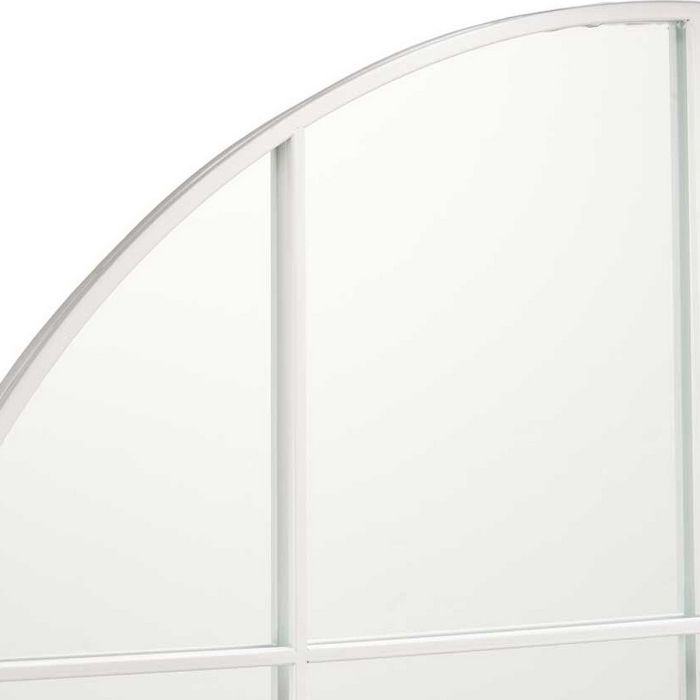 Espejo de pared Redondo Metal Blanco (100 x 2,5 x 100 cm) 1