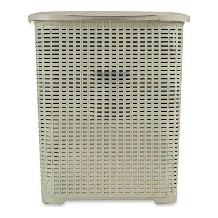 Cesto para la Ropa Sucia Plástico 42 L (34,5 x 48 x 41 cm) 1