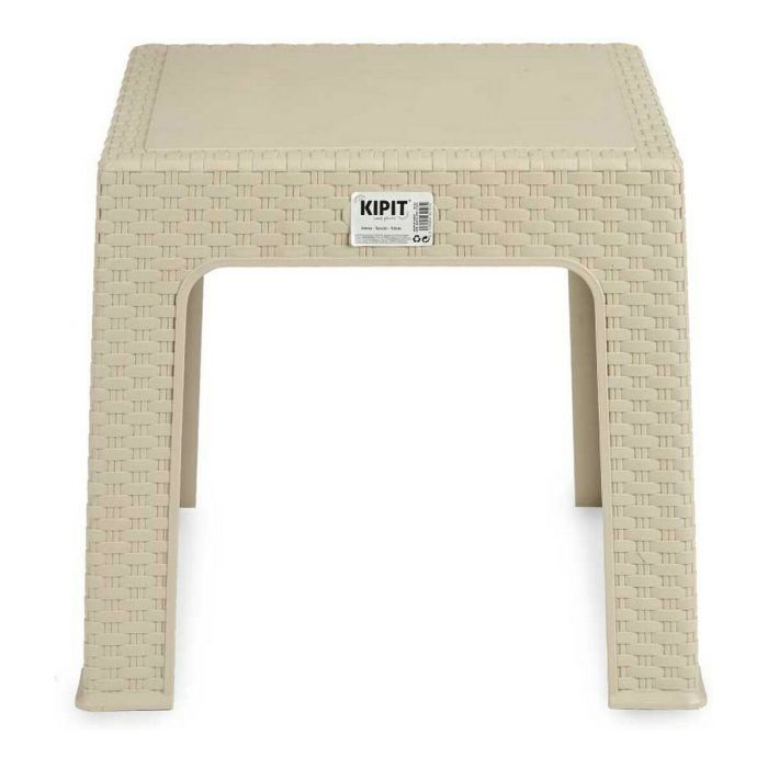 Mesa auxiliar Crema Plástico (47 x 42,5 x 47 cm) 2 Mesa auxiliar Crema Plástico (47 x 42,5 x 47 cm) 2