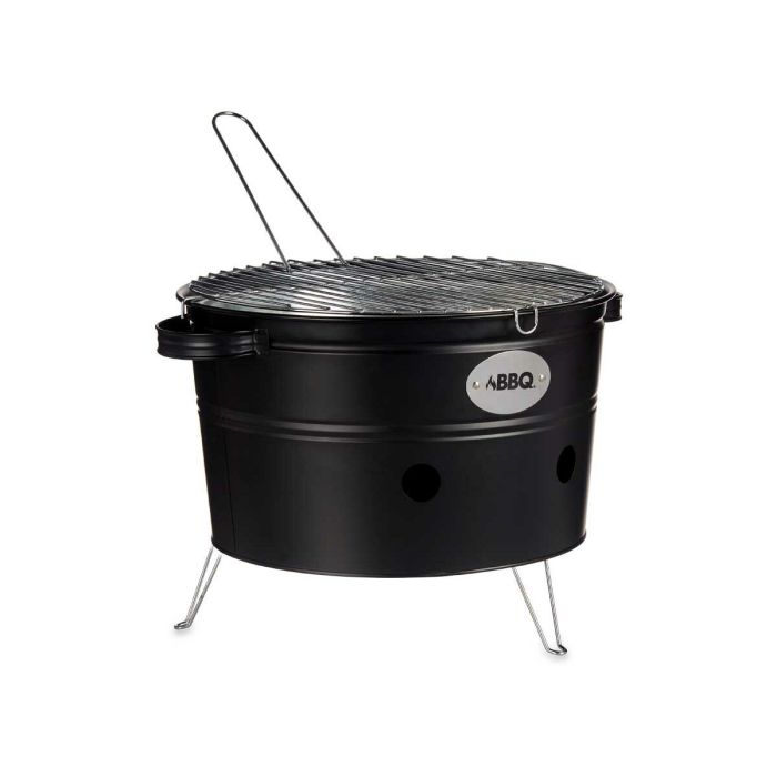 Barbacoa Portátil Hierro Zinc (35 x 20 x 30 cm) 2 Barbacoa Portátil Hierro Zinc (35 x 20 x 30 cm) 2
