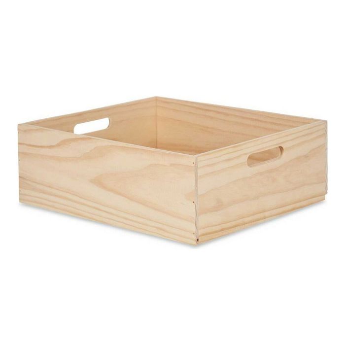 Caja Madera Cerrada 40 X 35 Cm Giftdecor (4 Unidades) Caja Madera Cerrada 40 X 35 Cm Giftdecor (4 Unidades)