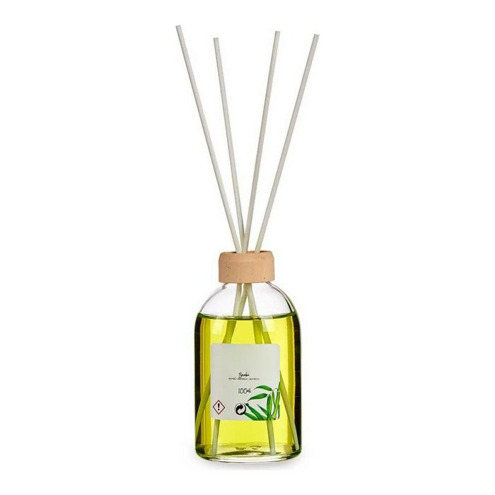 Mikado 100 ml con varilla de bambú - Vidrio, madera, fragancia verde - Acorde (12 Unidades) Mikado 100 ml con varilla de bambú - Vidrio, madera, fragancia verde - Acorde (12 Unidades)
