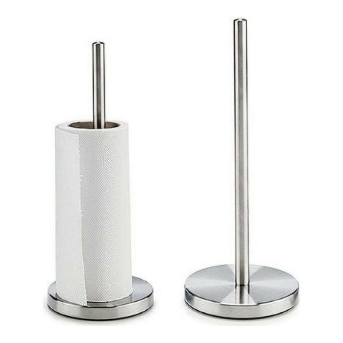 Portarrollo de Papel de Cocina BIG-S3605035 Plateado 15 x 32 x 15 cm 15 x 33,5 x 15 cm 1 Portarrollo de Papel de Cocina BIG-S3605035 Plateado 15 x 32 x 15 cm 15 x 33,5 x 15 cm 1