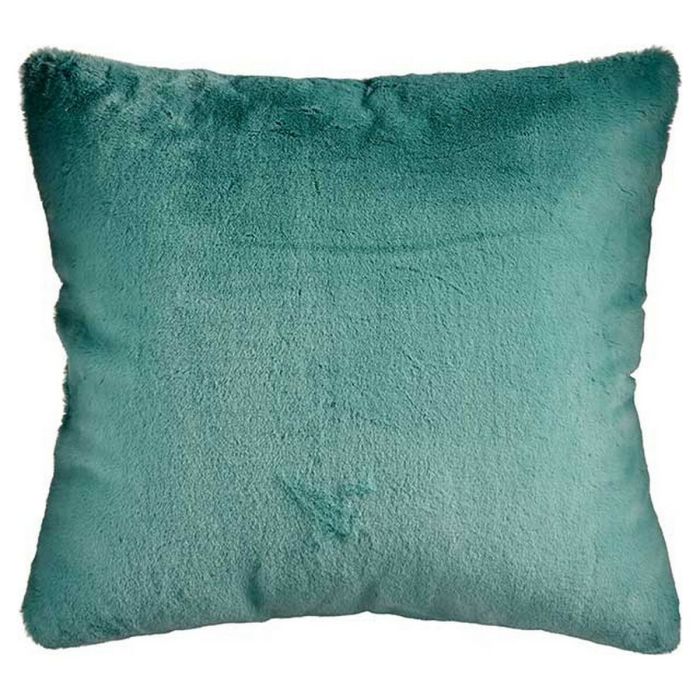 Cojín Con pelo Verde Piel Sintética (60 x 2 x 60 cm)