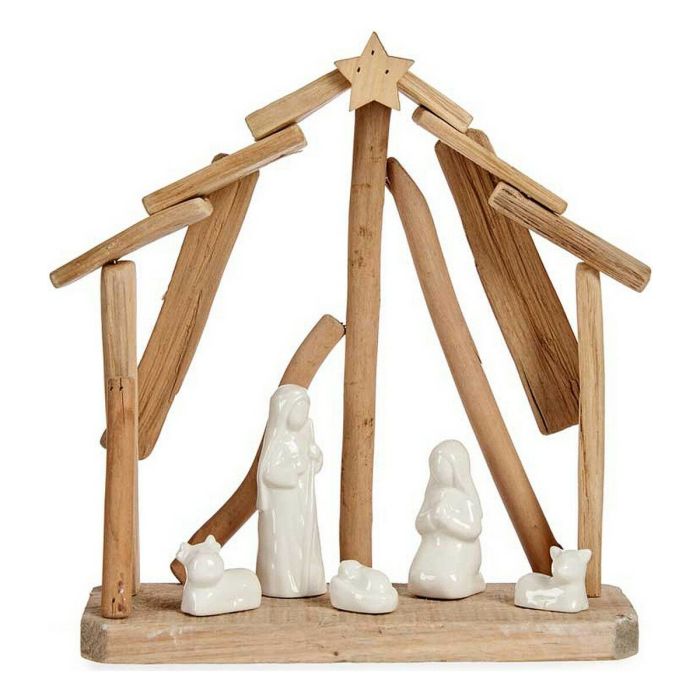 Nacimiento Madera C 5 Figuras Tejado Estrella Gr Krist+ 25X28CM (12 Unidades) Nacimiento Madera C 5 Figuras Tejado Estrella Gr Krist+ 25X28CM (12 Unidades)