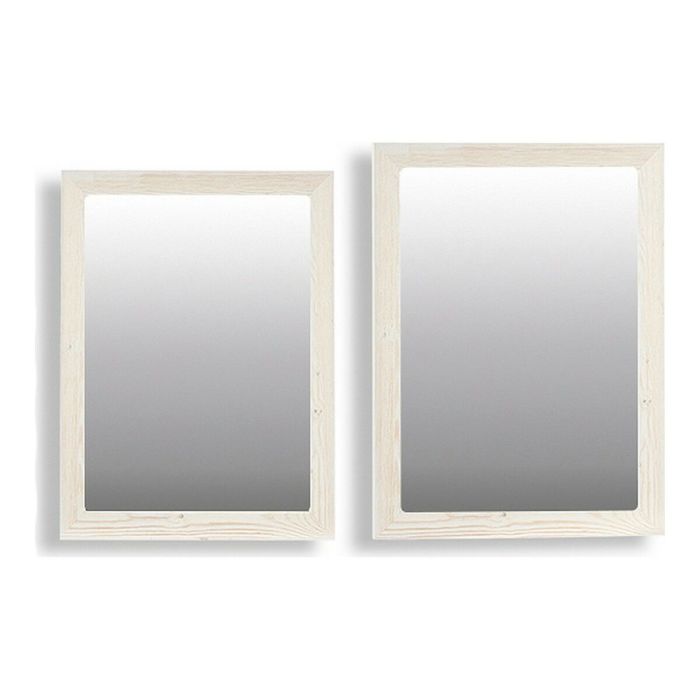 Espejo de pared Canada Blanco (60 x 80 x 2 cm) 1
