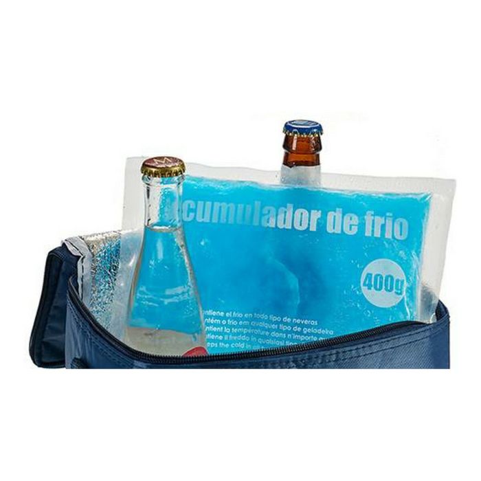 Acumulador de Frío Azul Plástico 400 ml 400 g 14,5 x 3 x 22,5 cm 2