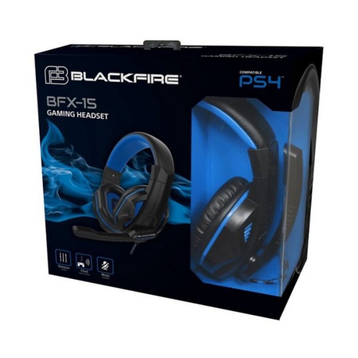 Auriculares con Micrófono Gaming Tritton BLACKFIRE BFX-15B PS4 Negro Azul 1