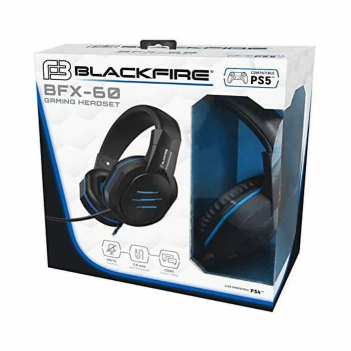 Auriculares con Micrófono Gaming Blackfire BFX-60 PS5 1