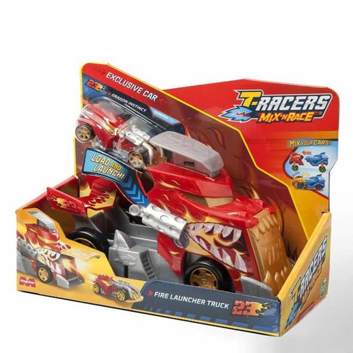 Lanzador Magicbox Launcher Truck T-Racers Mix 'N Race 10 x 16,8 x 22,5 cm Coche 1