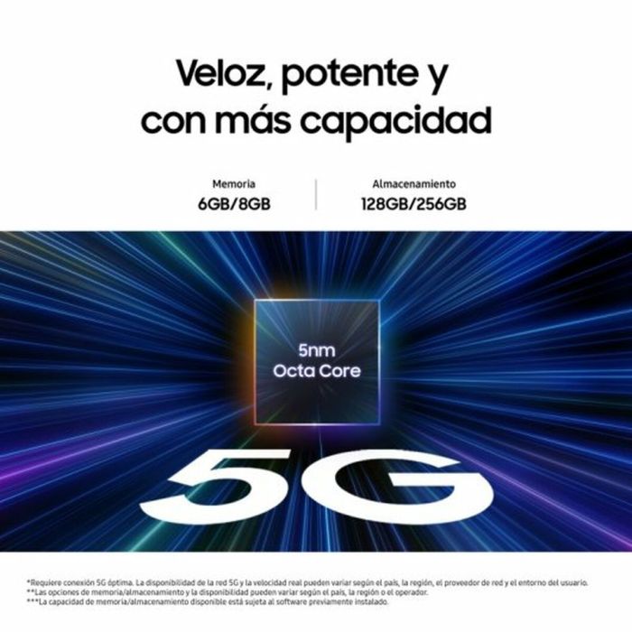 Smartphone Samsung Galaxy A25 5G 6,1" Octa Core 128 GB Azul 3