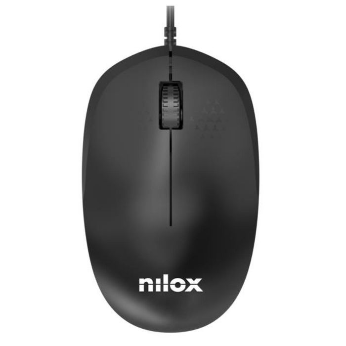 Ratón Nilox MOUSB1012 Negro