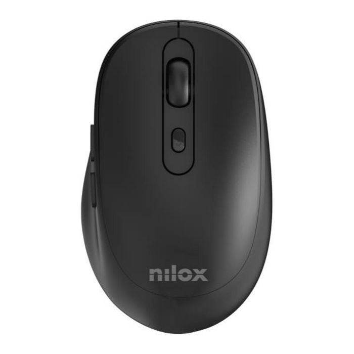 Ratón Nilox NXMOWI4001 Negro