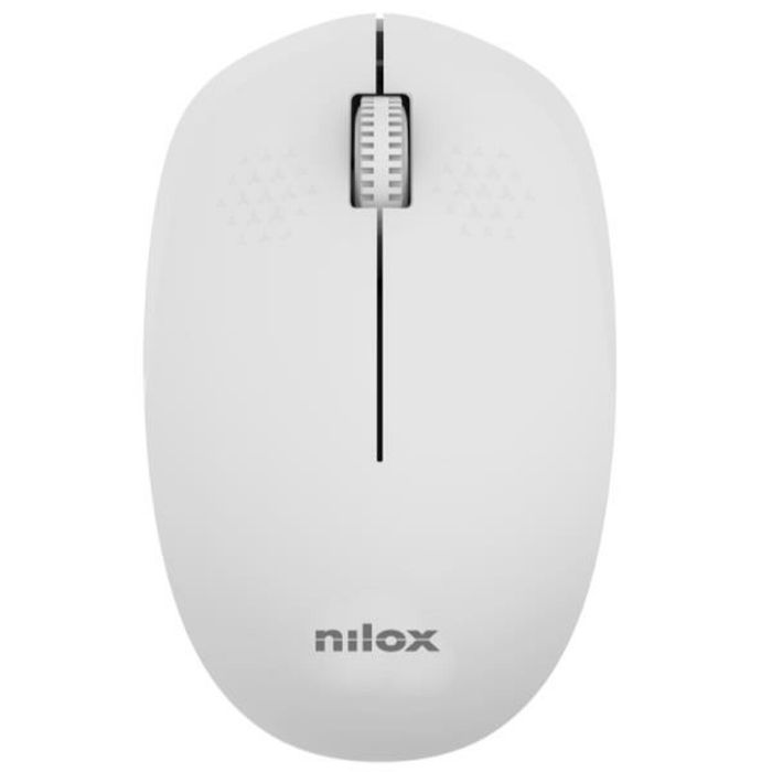 Ratón Nilox NXMOWI4013 Blanco 1