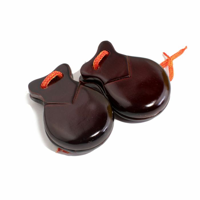 Castañuelas CASTAÑUELAS-XS Marrón 6 x 4,5 cm Castañuelas CASTAÑUELAS-XS Marrón 6 x 4,5 cm