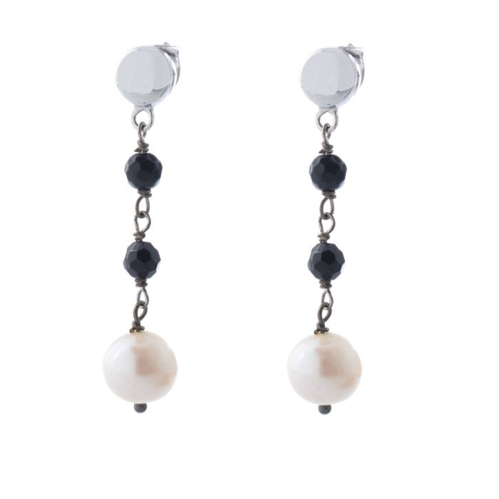 Pendientes Mujer Lotus LP-1066-4-1 Plata de ley 4 cm