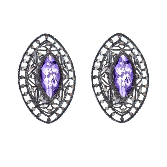 Pendientes Mujer Lotus LP-1043-4-2 Plata de ley 3,5 cm