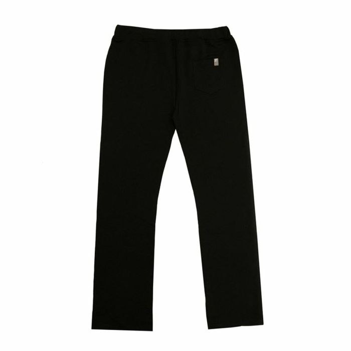 Pantalón Largo Deportivo Joluvi Fit Campus Negro Unisex 3