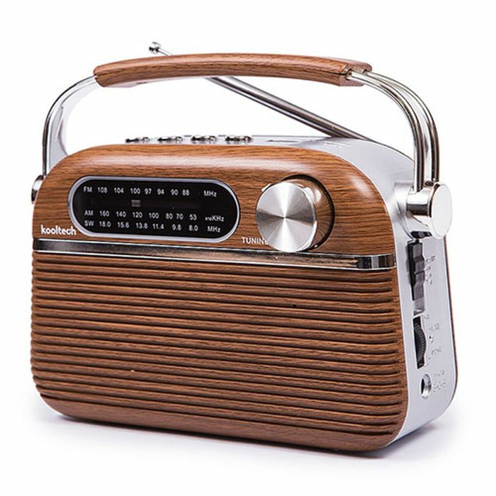 Radio Portátil Bluetooth Kooltech Vintage