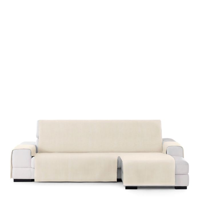 Funda para chaise longue de brazo corto derecho Eysa LEVANTE Beige 100 x 110 x 240 cm