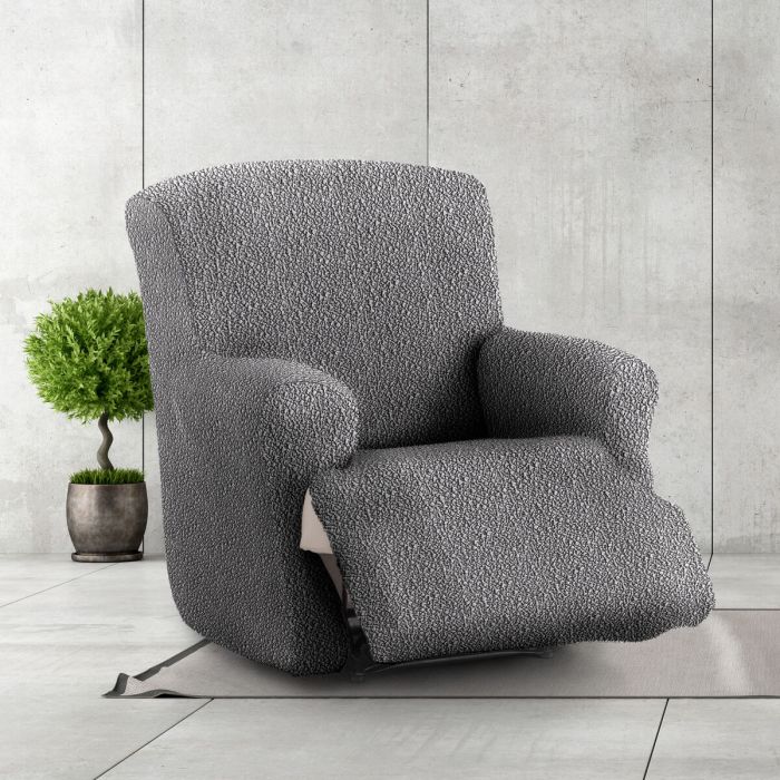 Funda para sillón Eysa ROC Gris oscuro 80 x 120 x 110 cm 4