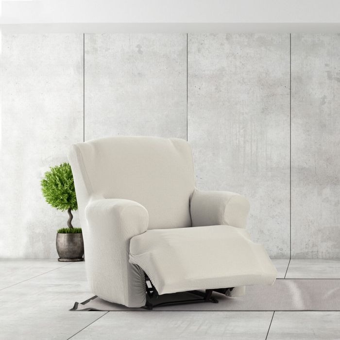 Funda para sillón Eysa BRONX Blanco 80 x 100 x 90 cm 5