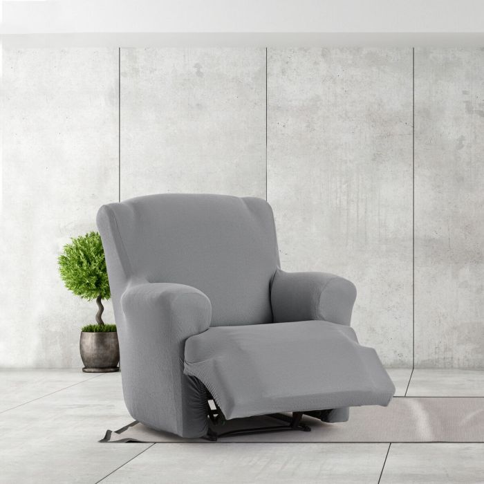 Funda para sillón Eysa BRONX Gris 80 x 100 x 90 cm 6