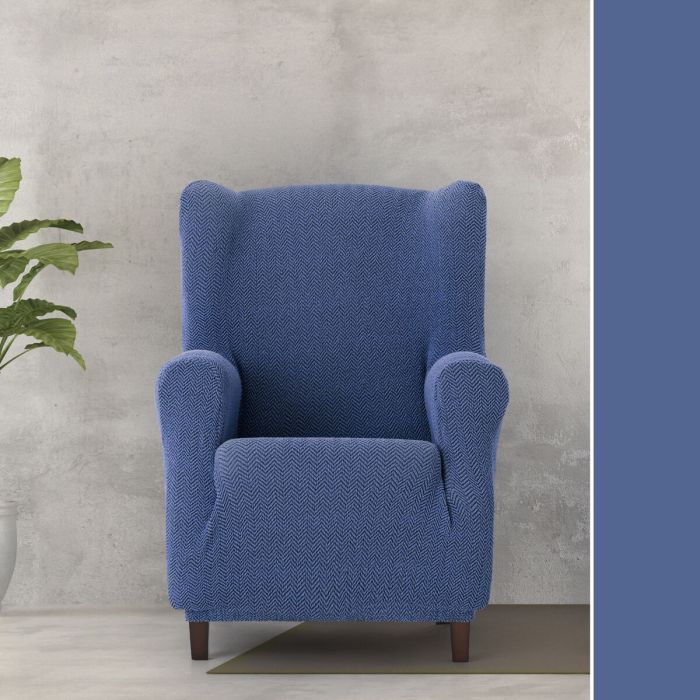 Funda para sillón Eysa JAZ Azul 80 x 120 x 100 cm 5