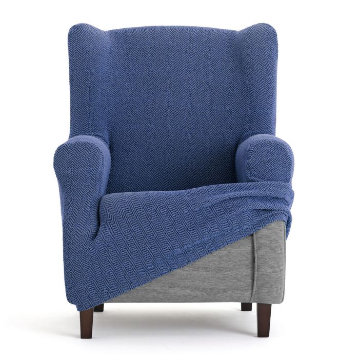 Funda para sillón Eysa JAZ Azul 80 x 120 x 100 cm 1