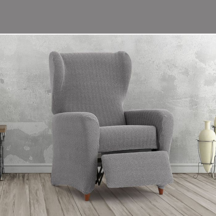 Funda para sillón Eysa RELAX JAZ PREMIUM Gris 90 x 120 x 85 cm 5