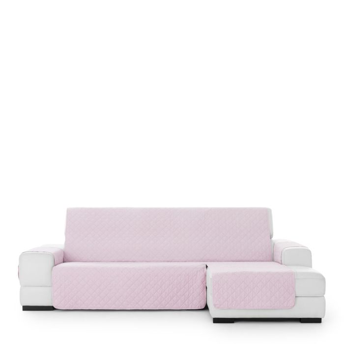 Funda para chaise longue de brazo corto derecho Eysa MONTBLANC Rosa 100 x 110 x 290 cm