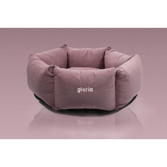 Cama para Perro Gloria Hondarribia Rosa 60 x 60 cm Hexagonal 3