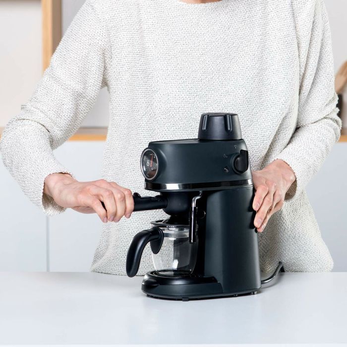 Cafetera Express de Brazo Black & Decker BXCO800E 800 W 240 ml Negro 3 Cafetera Express de Brazo Black & Decker BXCO800E 800 W 240 ml Negro 3
