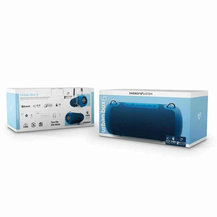 Altavoz Bluetooth Portátil Energy Sistem 455119 Azul 40 W 2