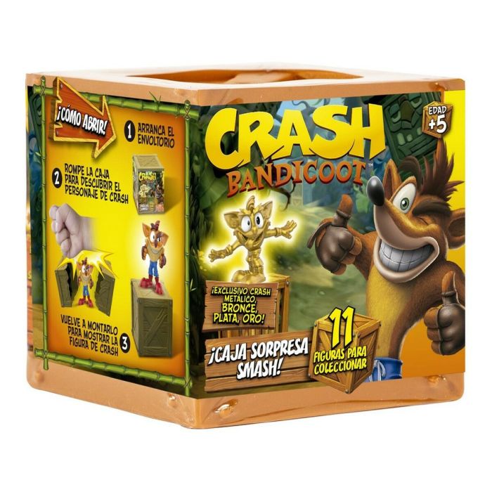 Figura de Acción Bizak Crash Bandicoot Caja sorpresa 8