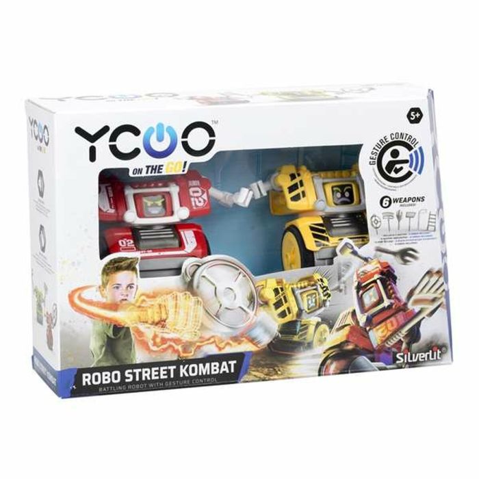 Figuras de Acción Bizak Ycoo Robo Street Combat Control por movimiento Sonido 7