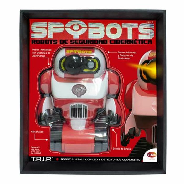 Robot interactivo Bizak Spybots T.R.I.P. 6
