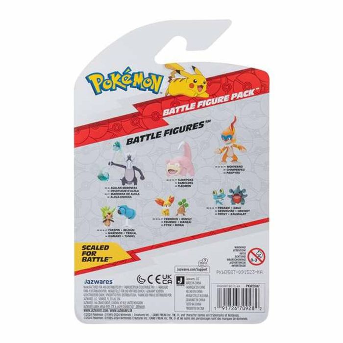 Set de Figuras Pokémon 5 cm 2 Piezas 14
