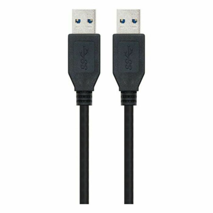 Cable USB NANOCABLE 10.01.1001 Negro 2