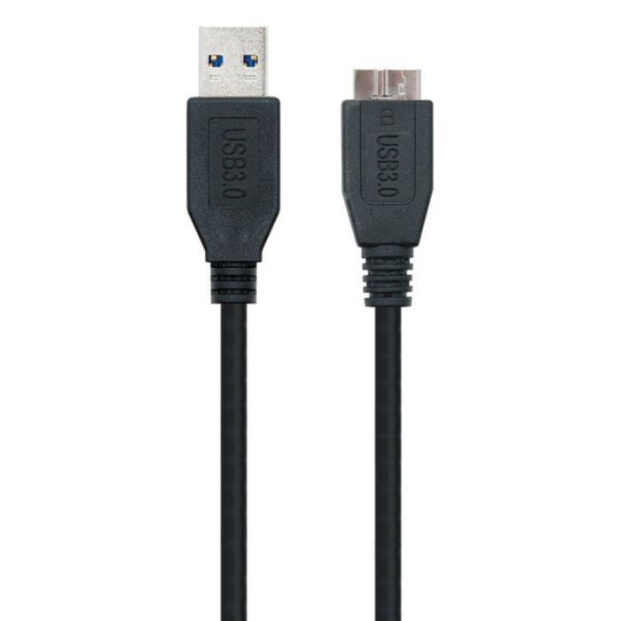 Cable USB 3.0 A a Micro USB B NANOCABLE 10.01.110-BK 4