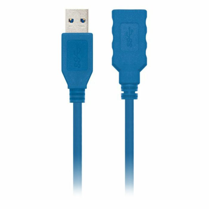Adaptador USB C a DisplayPort NANOCABLE 10.01.0901-BL Azul 2