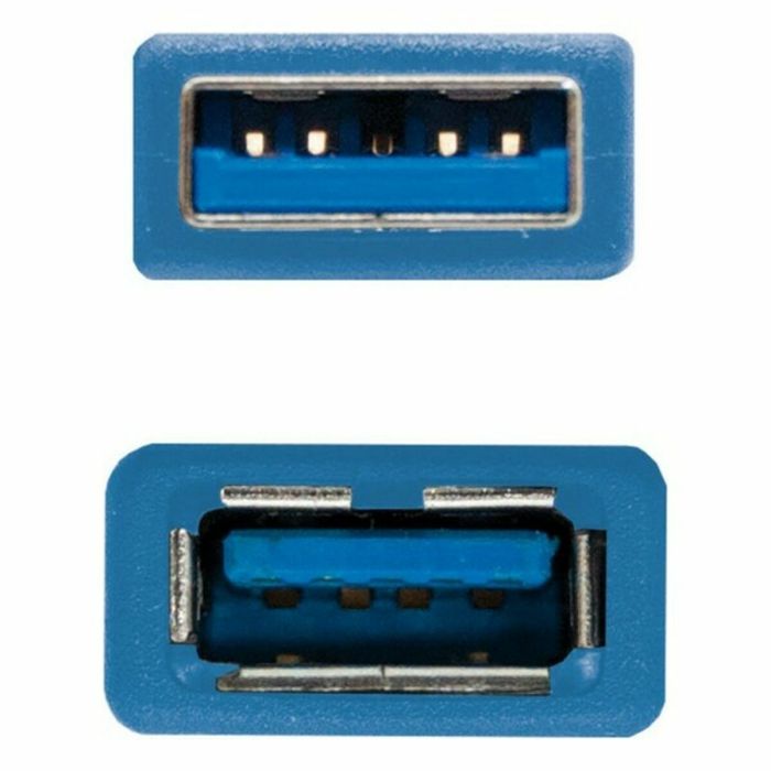 Adaptador USB C a DisplayPort NANOCABLE 10.01.0901-BL Azul 1