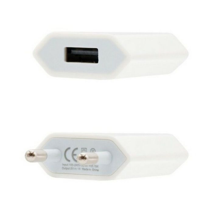 Cargador de Pared NANOCABLE 10.10.2001 iPhone Blanco 1